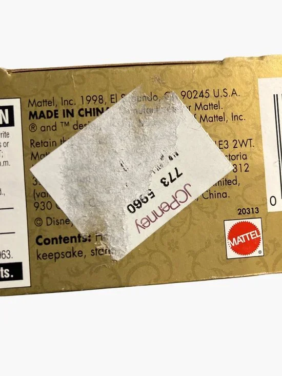 Disney Holiday Collection Petite Holiday Princess Snow White Ornament Mattel 200 - Picture 14 of 16